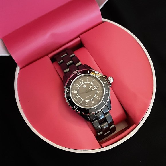 Isaac Mizrahi New Ladies\' Watch - Elegant Black & Silver Design, NWT main image 5